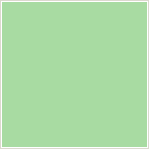 A8DBA2 Hex Color Image (GREEN, MOSS GREEN)