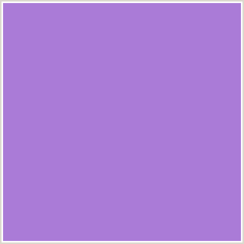 AA7BD7 Hex Color Image (LAVENDER, VIOLET BLUE)