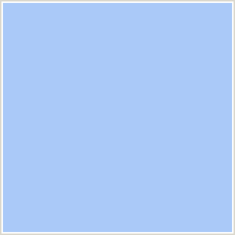 AAC9F8 Hex Color Image (BLUE, SAIL)