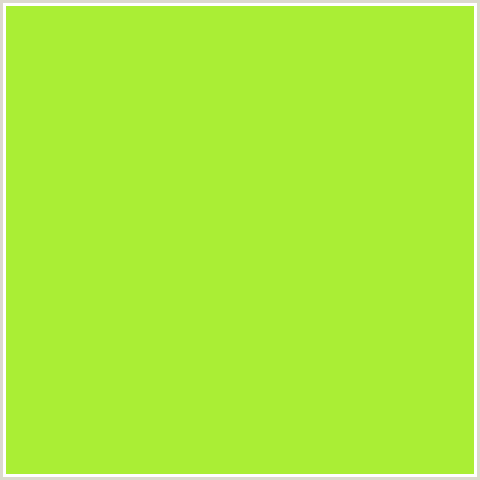AAEE35 Hex Color Image (GREEN YELLOW, INCH WORM)