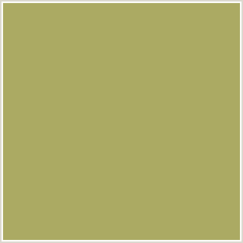 ABAA63 Hex Color Image (GREEN SMOKE, YELLOW)