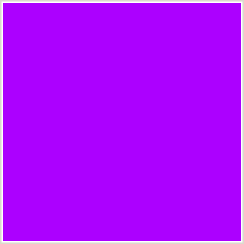 AC00FF Hex Color Image (ELECTRIC VIOLET, PURPLE, VIOLET)