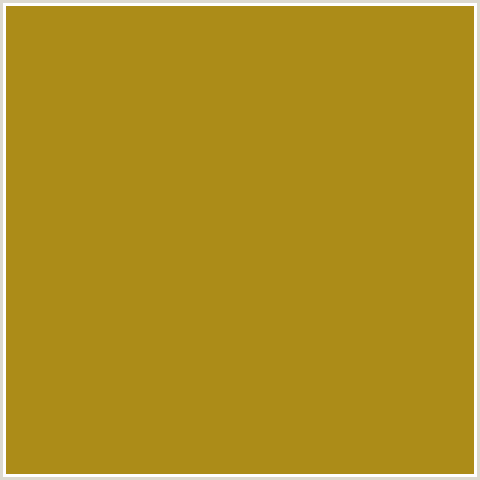 AC8C18 Hex Color Image (MANDALAY, ORANGE YELLOW)