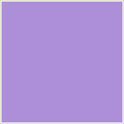 AC8ED9 Hex Color Image (BLUE VIOLET, COLD PURPLE)