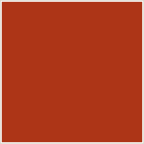 AD3517 Hex Color Image (RED ORANGE, TABASCO)