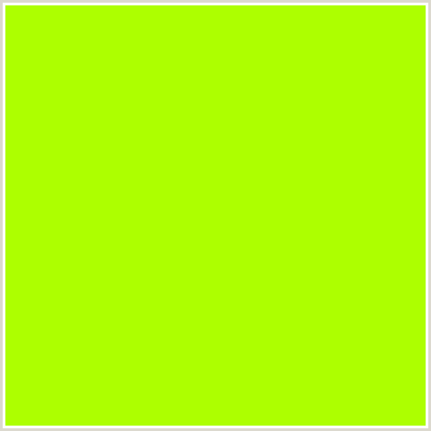 ADFF00 Hex Color Image (GREEN YELLOW, LIME, LIME GREEN)
