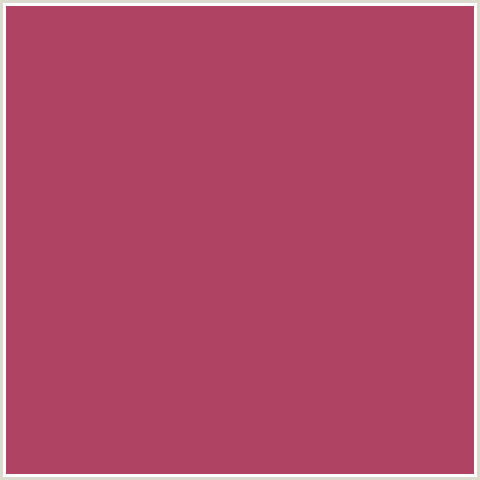 AE4364 Hex Color Image (HIPPIE PINK, RED)
