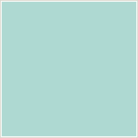 AED9D2 Hex Color Image (BLUE GREEN, SINBAD)