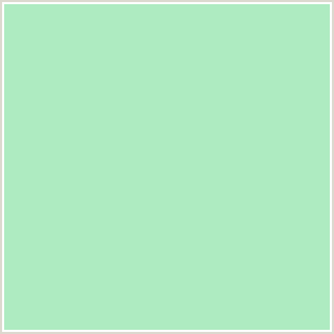 AEEBC1 Hex Color Image (GREEN, MADANG)