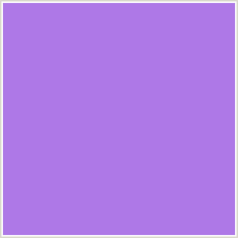 AF78E7 Hex Color Image (LAVENDER, VIOLET BLUE)