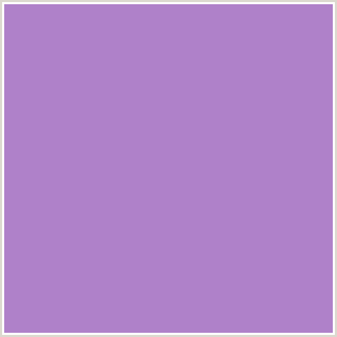 AF81C9 Hex Color Image (EAST SIDE, VIOLET BLUE)