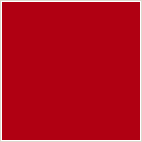 B00012 Hex Color Image (BRIGHT RED, RED)