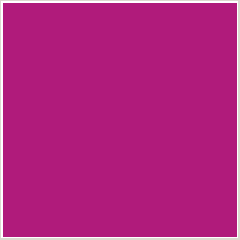 B01B7B Hex Color Image (DEEP PINK, FUCHSIA, FUSCHIA, HOT PINK, MAGENTA, RED VIOLET)