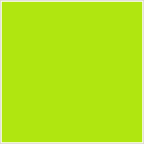 B0E610 Hex Color Image (GREEN YELLOW, INCH WORM)