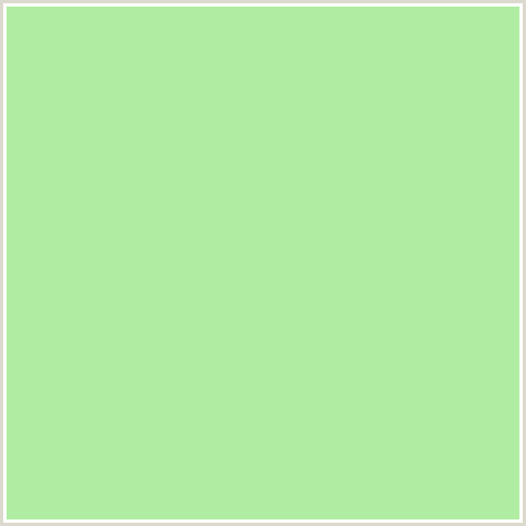 B1ECA3 Hex Color Image (GREEN, MADANG)
