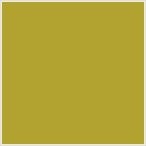 B2A330 Hex Color Image (ALPINE, YELLOW)