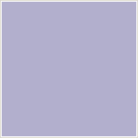 B2AFCD Hex Color Image (BLUE, LOGAN)