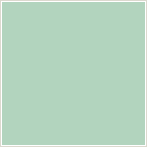 B2D4BE Hex Color Image (GREEN BLUE, GUM LEAF)