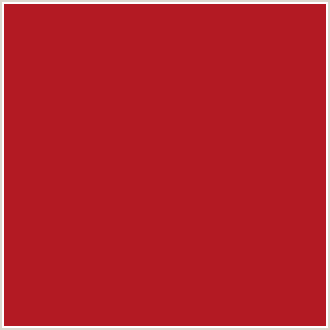 B31A23 Hex Color Image (RED, THUNDERBIRD)