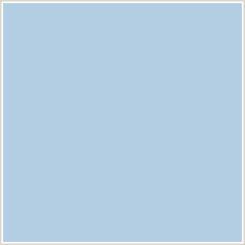 B3CEE3 Hex Color Image (BLUE, PERIWINKLE GRAY)