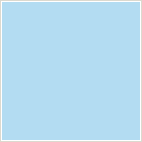 B3DCF2 Hex Color Image (BLIZZARD BLUE, BLUE)