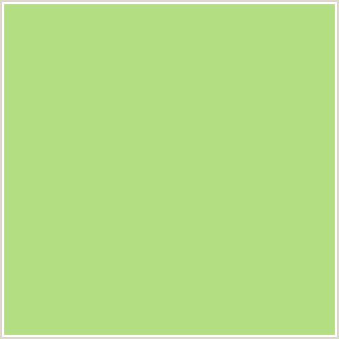 B3DE81 Hex Color Image (GREEN YELLOW, YELLOW GREEN)