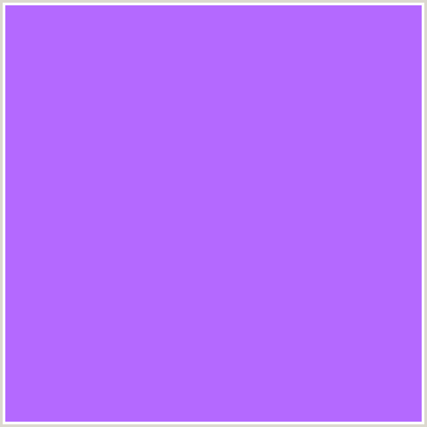 B469FF Hex Color Image (HELIOTROPE, VIOLET BLUE)