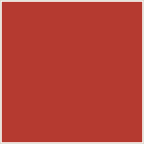 B53A30 Hex Color Image (RED, WELL READ)
