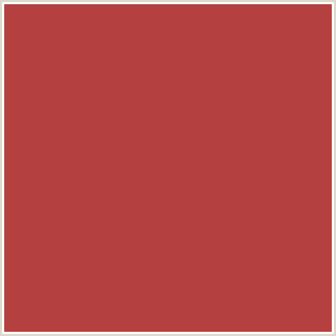 B54040 Hex Color Image (APPLE BLOSSOM, RED)