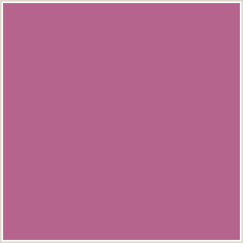 B5658D Hex Color Image (DEEP PINK, FUCHSIA, FUSCHIA, HOT PINK, MAGENTA, TAPESTRY)