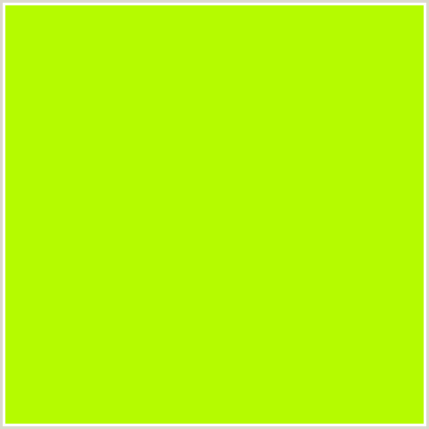 B5FB00 Hex Color Image (GREEN YELLOW, LIME, LIME GREEN)