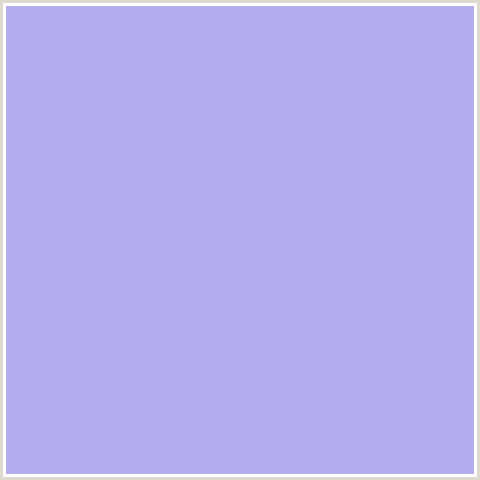 B6ACF0 Hex Color Image (BILOBA FLOWER, BLUE)
