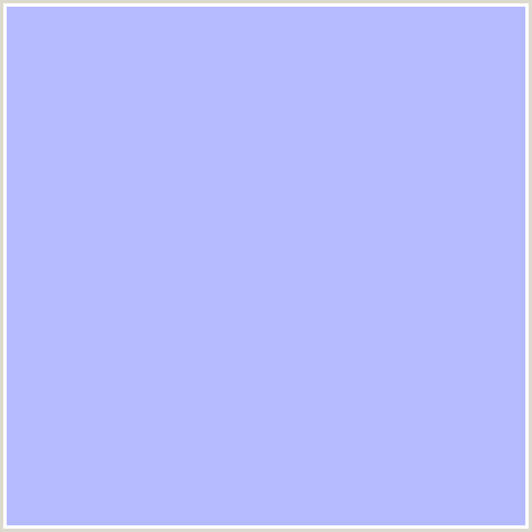 B6BBFF Hex Color Image (BLUE, MELROSE)