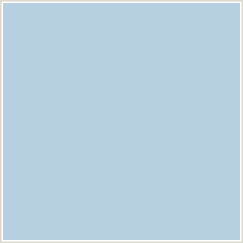 B6CFE1 Hex Color Image (BLUE, PERIWINKLE GRAY)