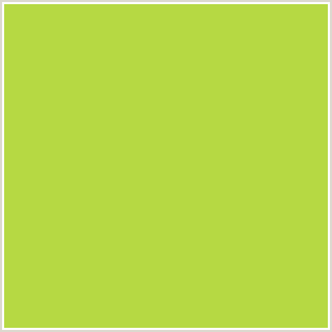 B6D943 Hex Color Image (CONIFER, GREEN YELLOW)