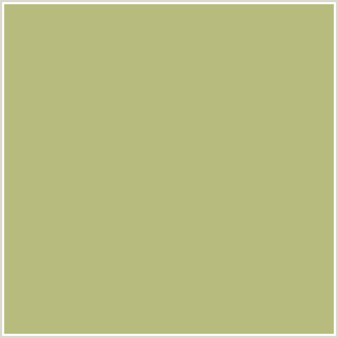 B7BB7E Hex Color Image (GIMBLET, YELLOW GREEN)