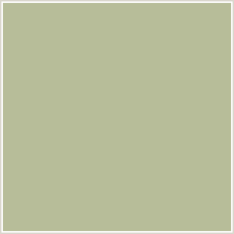 B7BD99 Hex Color Image (GREEN YELLOW, SWAMP GREEN)