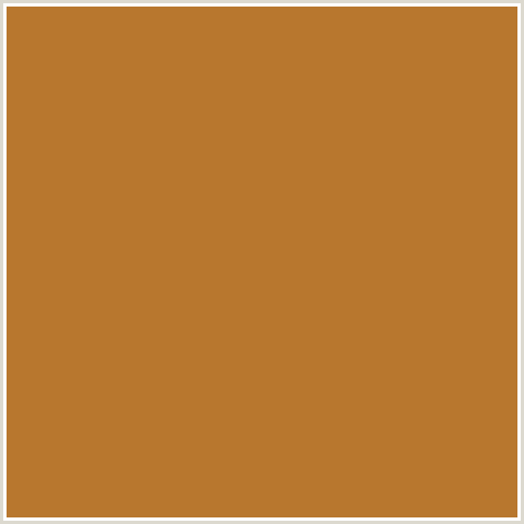 B8772E Hex Color Image (COPPER, ORANGE)