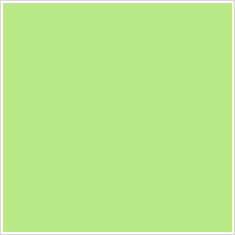 B8E986 Hex Color Image (GREEN, YELLOW GREEN)