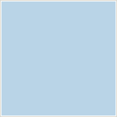 B9D4E7 Hex Color Image (BLUE, SPINDLE)