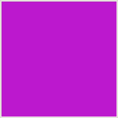 BA18CF Hex Color Image (DEEP PINK, ELECTRIC VIOLET, FUCHSIA, FUSCHIA, HOT PINK, MAGENTA)