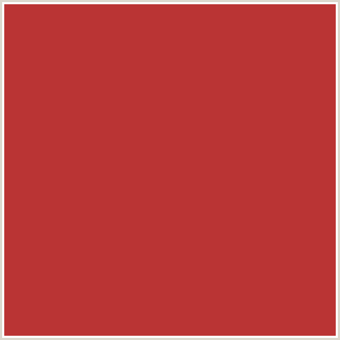 BA3434 Hex Color Image (RED, WELL READ)
