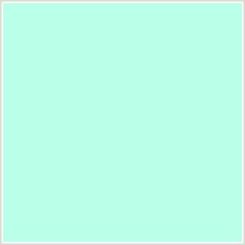 BAFFE7 Hex Color Image (AERO BLUE, GREEN BLUE, MINT)