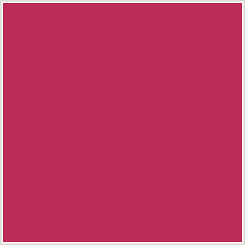 BB2C58 Hex Color Image (HIBISCUS, RED)