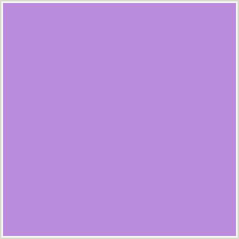 BB8BDD Hex Color Image (LAVENDER, VIOLET BLUE)