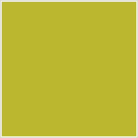BBB82F Hex Color Image (EARLS GREEN, YELLOW)