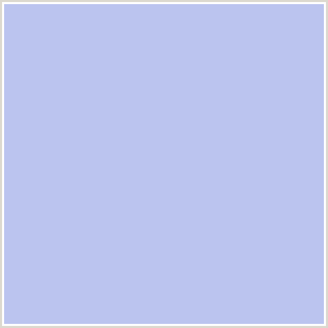 BBC4EF Hex Color Image (BLUE, SPINDLE)