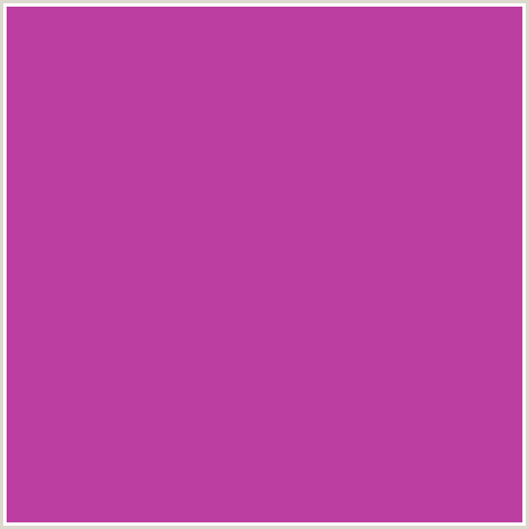 BC3EA1 Hex Color Image (DEEP PINK, FUCHSIA, FUSCHIA, HOT PINK, MAGENTA, MULBERRY)