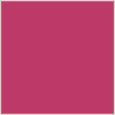 BD3A68 Hex Color Image (HIBISCUS, RED)