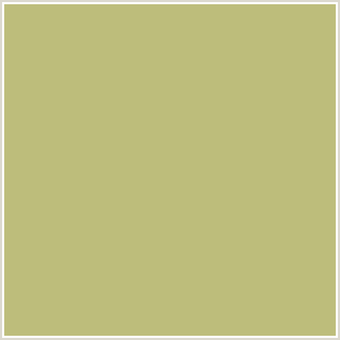BDBD7B Hex Color Image (GIMBLET, YELLOW GREEN)
